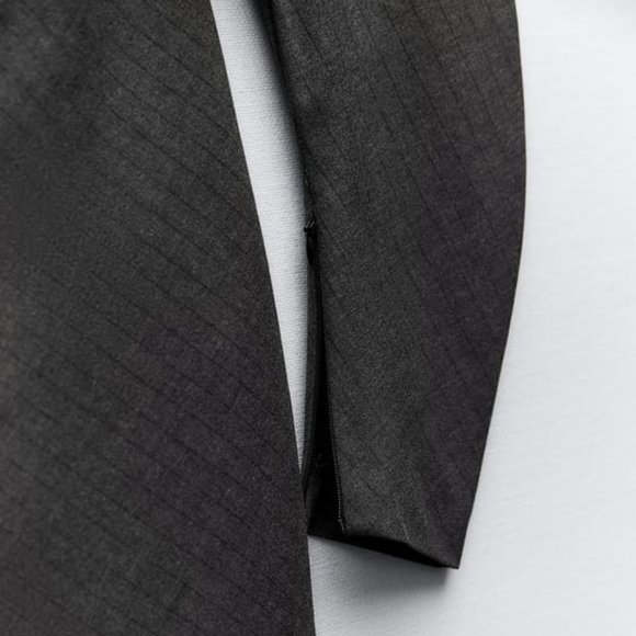 PINSTRIPE DRESS - Picture 4 of 8